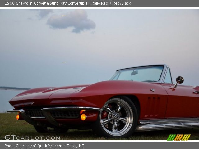 1966 Chevrolet Corvette Sting Ray Convertible in Rally Red