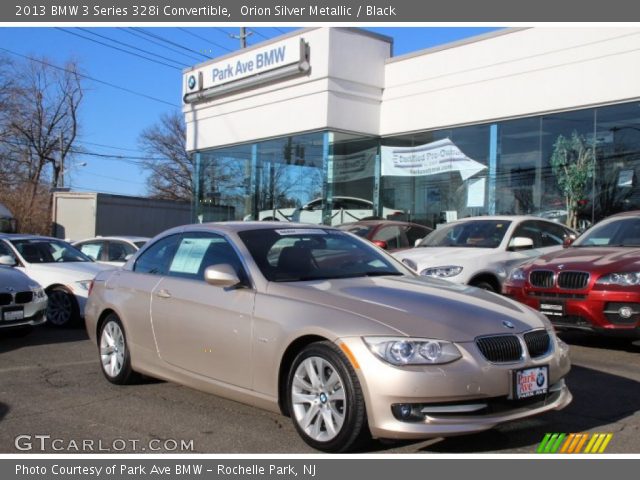 2013 BMW 3 Series 328i Convertible in Orion Silver Metallic