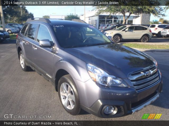 2014 Subaru Outback 3.6R Limited in Carbide Gray Metallic