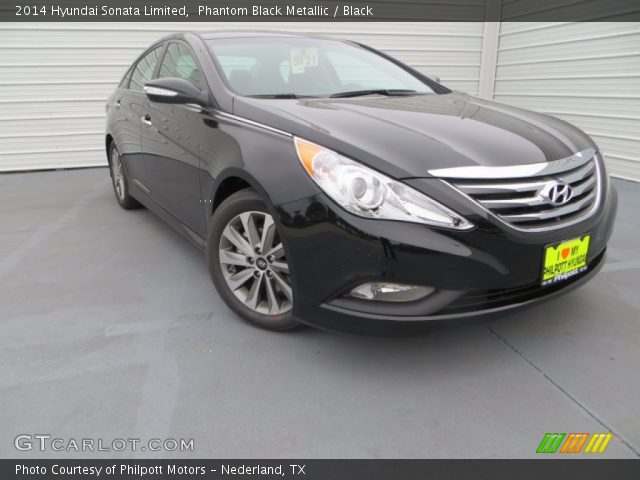 2014 Hyundai Sonata Limited in Phantom Black Metallic
