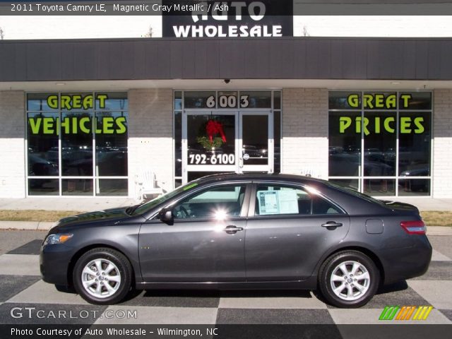 2011 Toyota Camry LE in Magnetic Gray Metallic