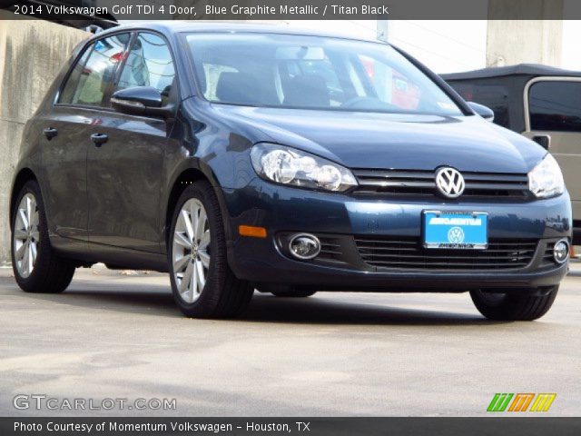 2014 Volkswagen Golf TDI 4 Door in Blue Graphite Metallic