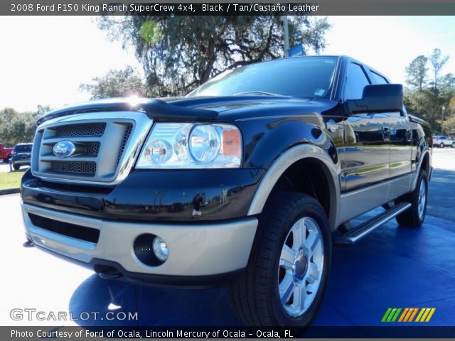 2008 Ford F150 King Ranch SuperCrew 4x4 in Black