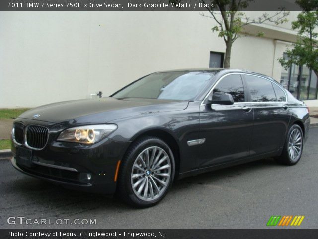 2011 BMW 7 Series 750Li xDrive Sedan in Dark Graphite Metallic