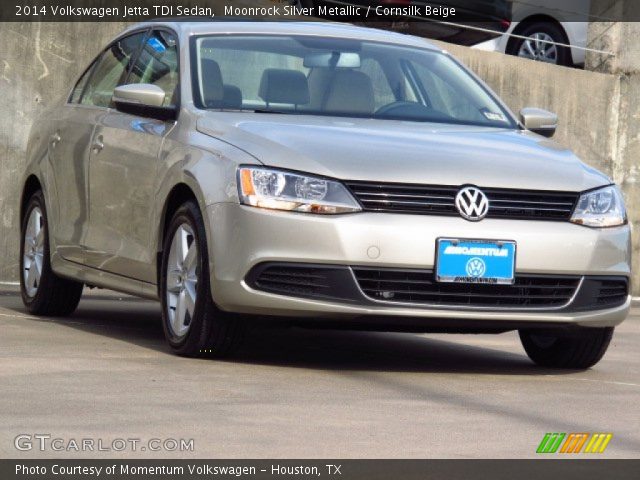 2014 Volkswagen Jetta TDI Sedan in Moonrock Silver Metallic