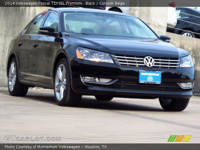 2014 Volkswagen Passat TDI SEL Premium in Black