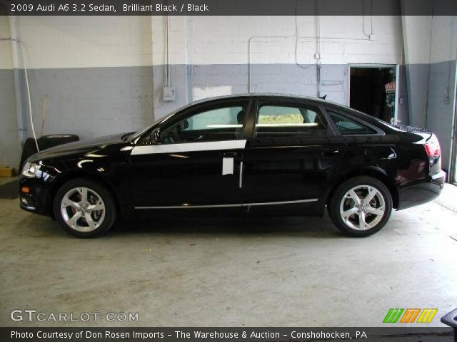 2009 Audi A6 3.2 Sedan in Brilliant Black