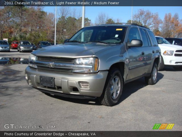 2003 Chevrolet TrailBlazer LS in Light Pewter Metallic