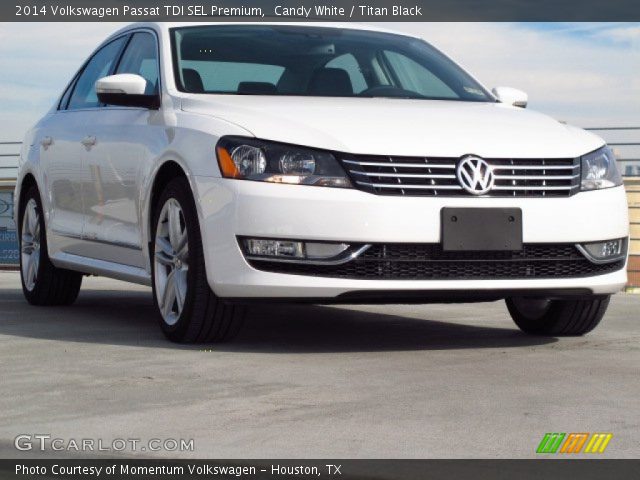 2014 Volkswagen Passat TDI SEL Premium in Candy White