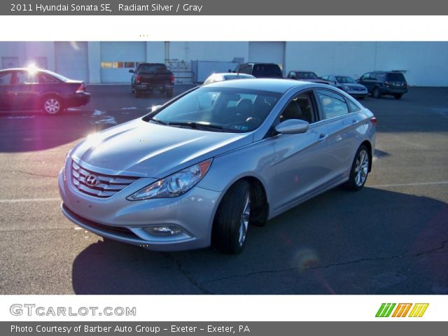 2011 Hyundai Sonata SE in Radiant Silver