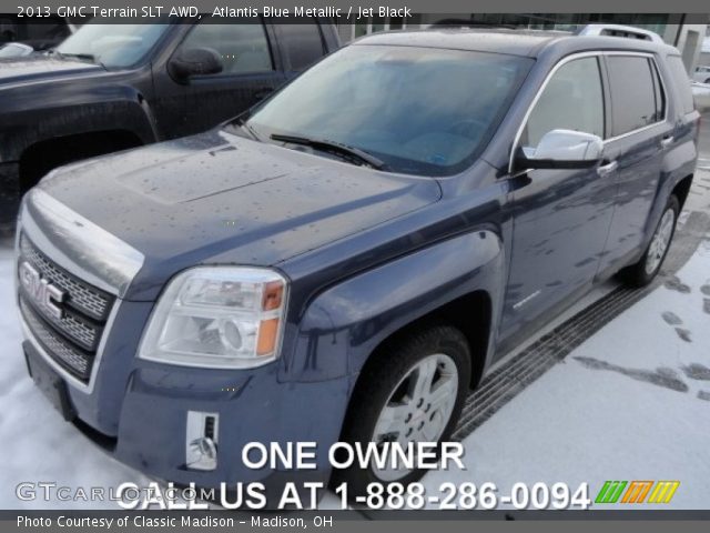 2013 GMC Terrain SLT AWD in Atlantis Blue Metallic