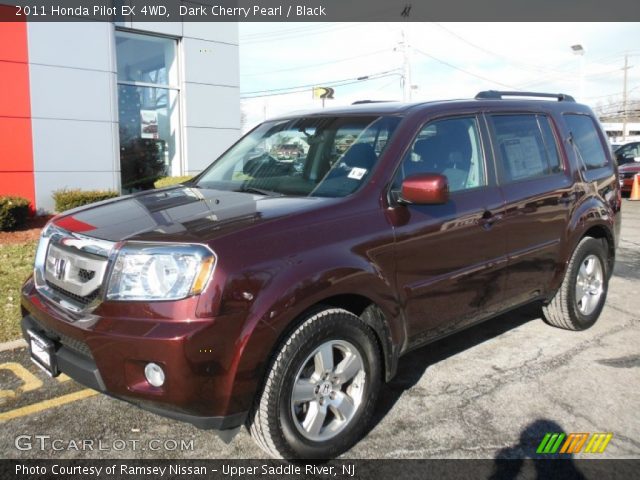 2011 Honda Pilot EX 4WD in Dark Cherry Pearl