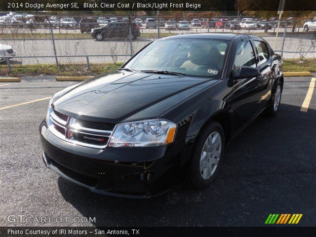 2014 Dodge Avenger SE in Black Clear Coat
