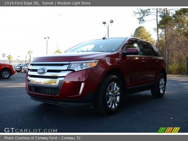 2014 Ford Edge SEL in Sunset
