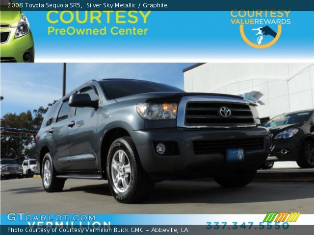 2008 Toyota Sequoia SR5 in Silver Sky Metallic
