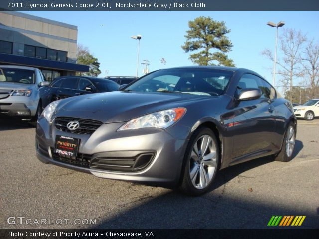 2011 Hyundai Genesis Coupe 2.0T in Nordschleife Gray