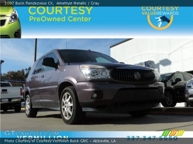 2007 Buick Rendezvous CX in Amethyst Metallic