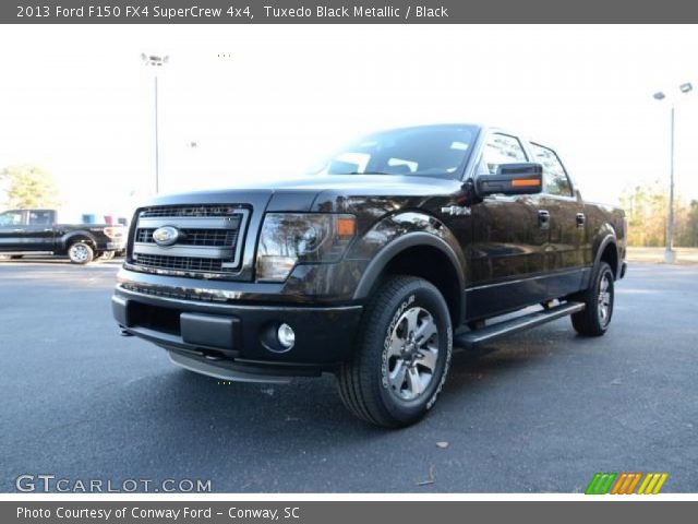 2013 Ford F150 FX4 SuperCrew 4x4 in Tuxedo Black Metallic