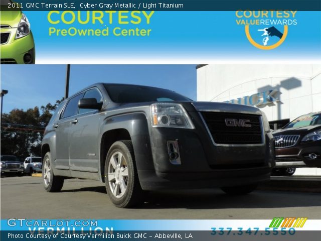 2011 GMC Terrain SLE in Cyber Gray Metallic