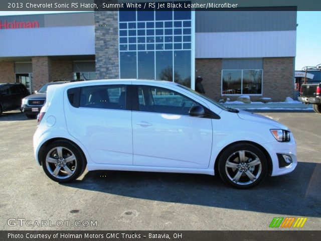 2013 Chevrolet Sonic RS Hatch in Summit White