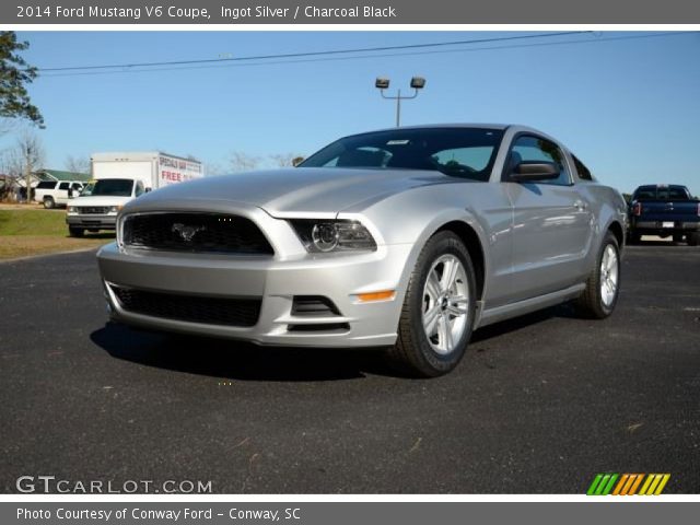 2014 Ford Mustang V6 Coupe in Ingot Silver