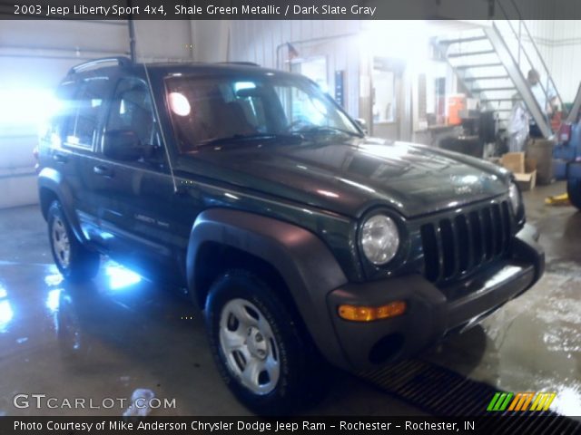 2003 Jeep Liberty Sport 4x4 in Shale Green Metallic