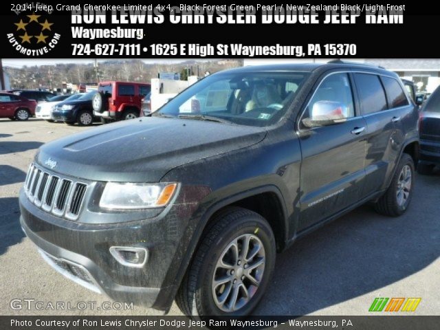 2014 Jeep Grand Cherokee Limited 4x4 in Black Forest Green Pearl