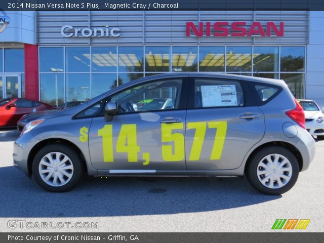 2014 Nissan Versa Note S Plus in Magnetic Gray
