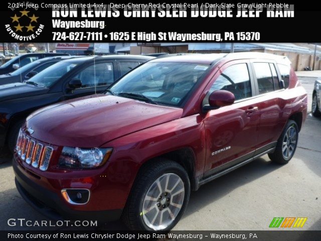 2014 Jeep Compass Limited 4x4 in Deep Cherry Red Crystal Pearl
