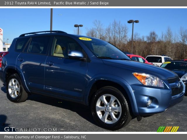 2012 Toyota RAV4 Limited in Pacific Blue Metallic