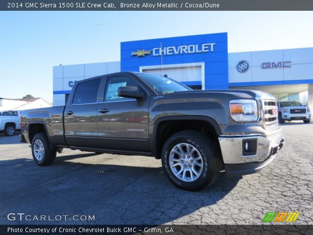 2014 GMC Sierra 1500 SLE Crew Cab in Bronze Alloy Metallic