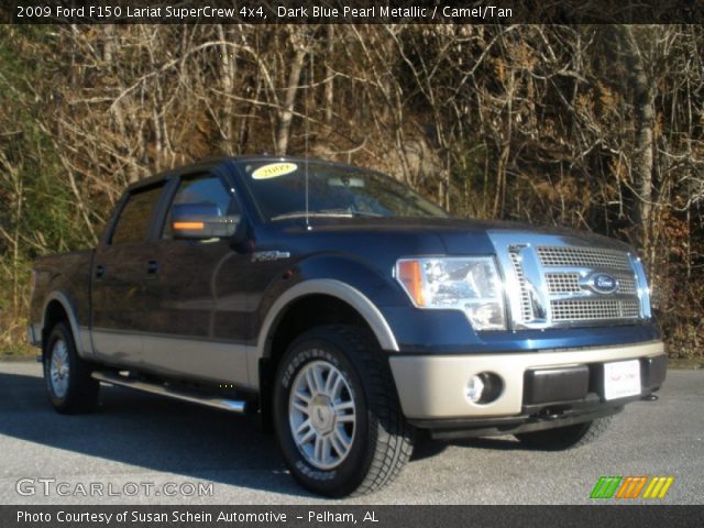 2009 Ford F150 Lariat SuperCrew 4x4 in Dark Blue Pearl Metallic
