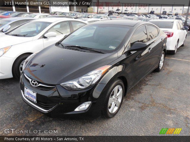 2013 Hyundai Elantra GLS in Midnight Black