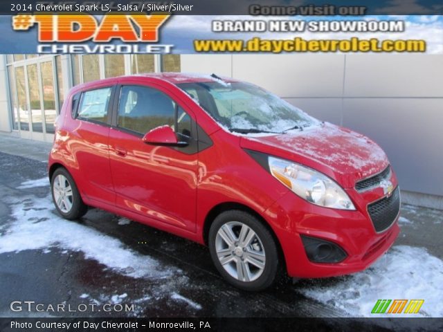 2014 Chevrolet Spark LS in Salsa