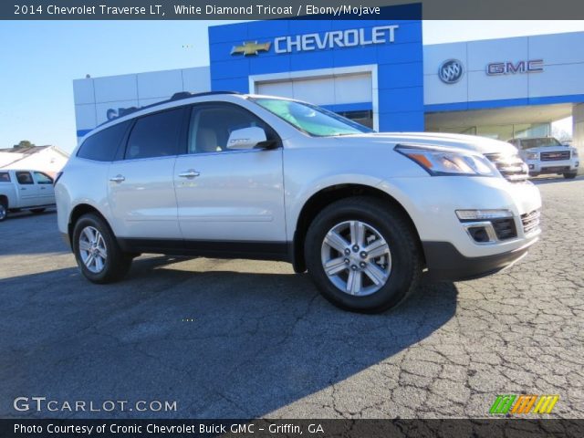 2014 Chevrolet Traverse LT in White Diamond Tricoat