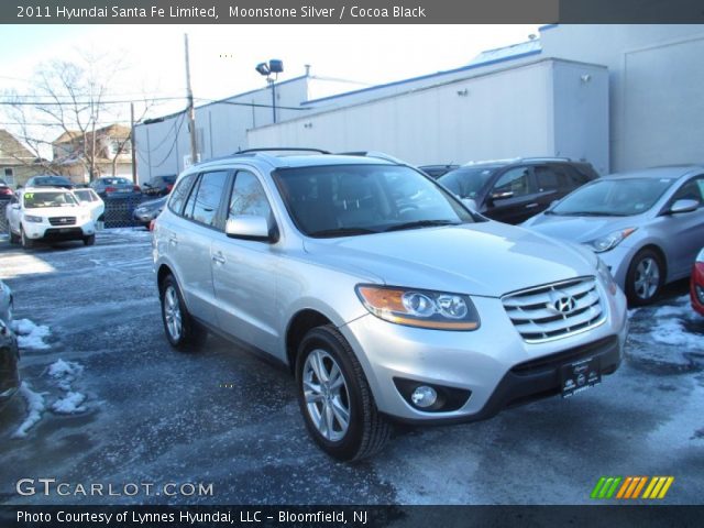 2011 Hyundai Santa Fe Limited in Moonstone Silver