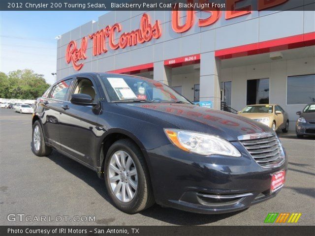 2012 Chrysler 200 Touring Sedan in Blackberry Pearl Coat