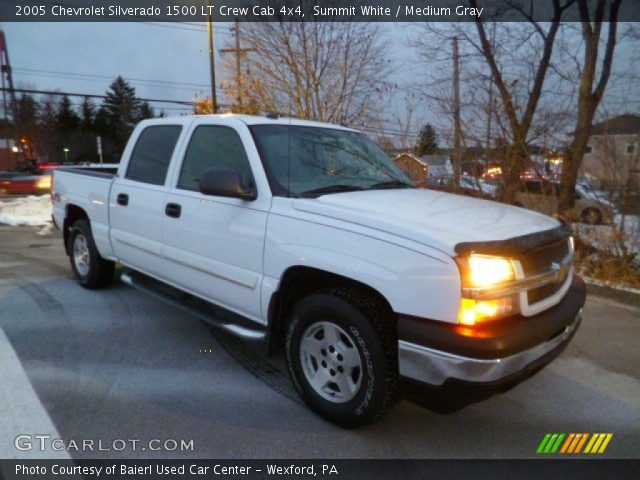 2005 Chevrolet Silverado 1500 LT Crew Cab 4x4 in Summit White