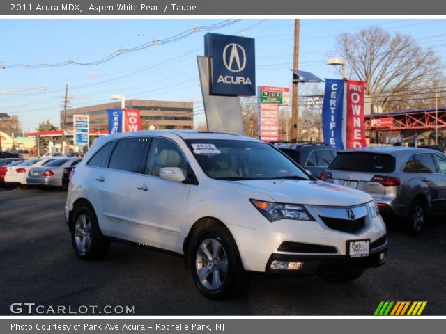 2011 Acura MDX  in Aspen White Pearl