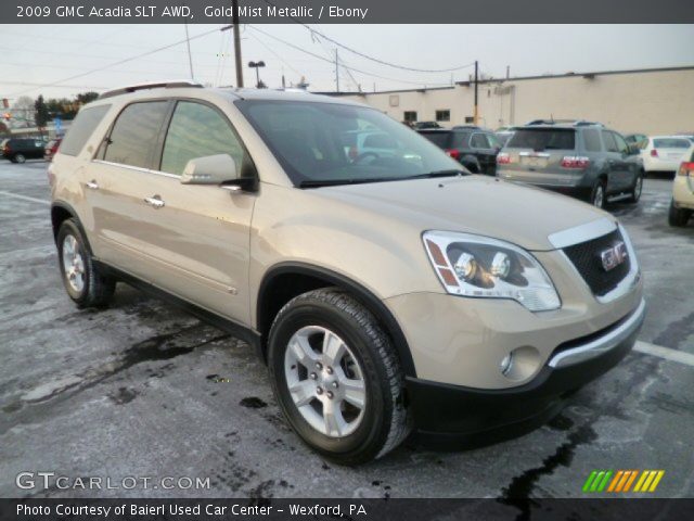 2009 GMC Acadia SLT AWD in Gold Mist Metallic