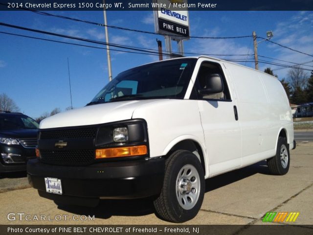 2014 Chevrolet Express 1500 Cargo WT in Summit White