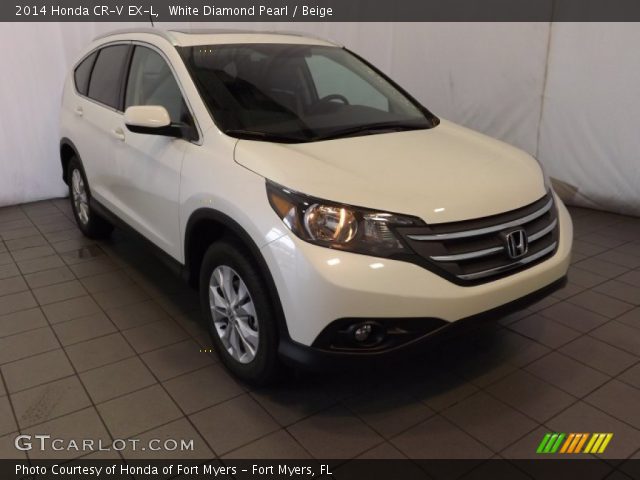 2014 Honda CR-V EX-L in White Diamond Pearl