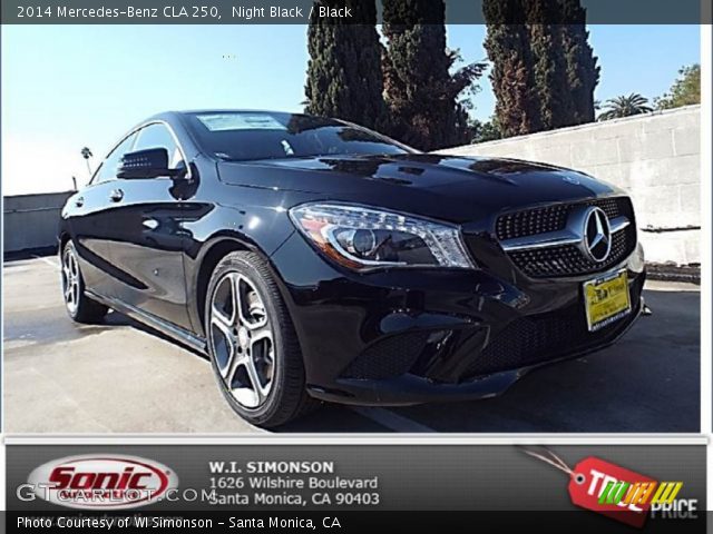 2014 Mercedes-Benz CLA 250 in Night Black