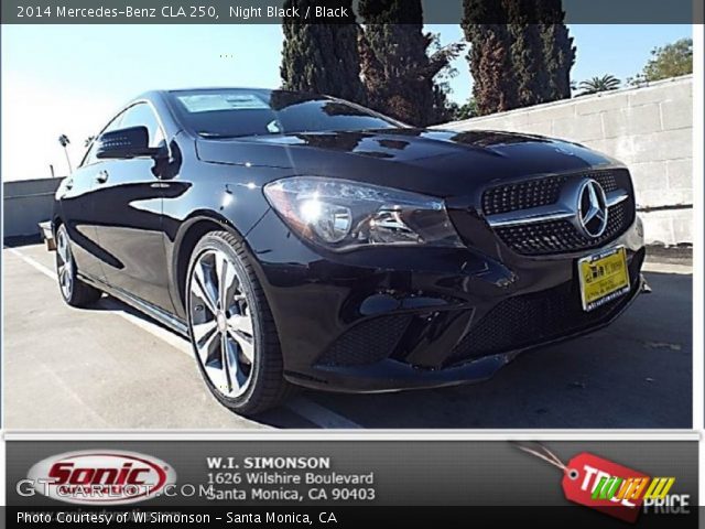 2014 Mercedes-Benz CLA 250 in Night Black