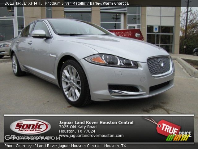 2013 Jaguar XF I4 T in Rhodium Silver Metallic