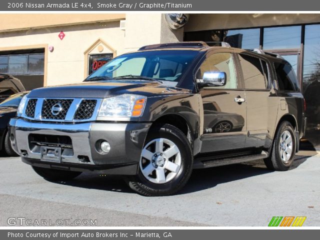 2006 Nissan Armada LE 4x4 in Smoke Gray