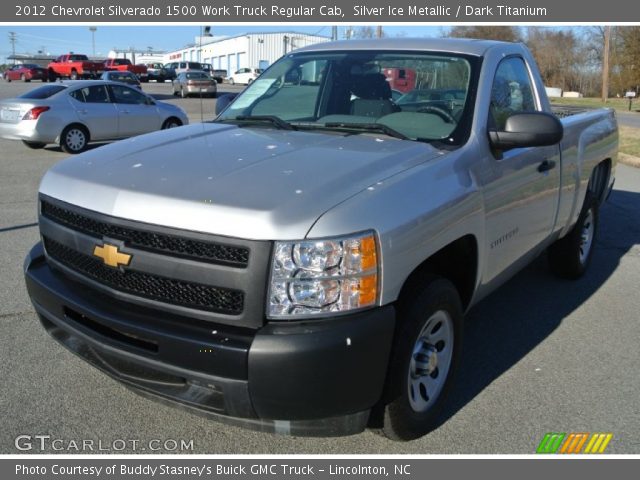 2012 Chevrolet Silverado 1500 Work Truck Regular Cab in Silver Ice Metallic