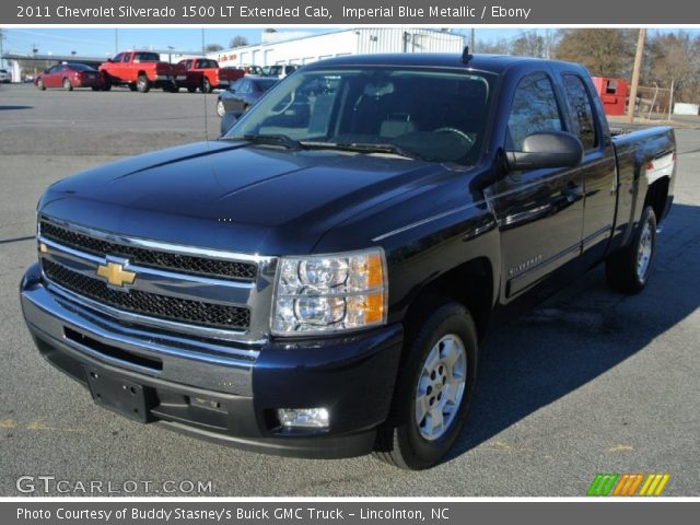 2011 Chevrolet Silverado 1500 LT Extended Cab in Imperial Blue Metallic