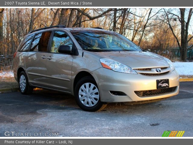 2007 Toyota Sienna LE in Desert Sand Mica