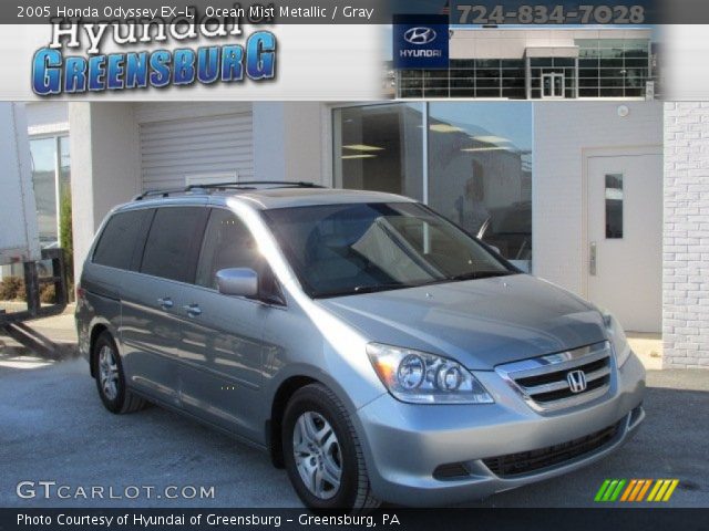 2005 Honda Odyssey EX-L in Ocean Mist Metallic